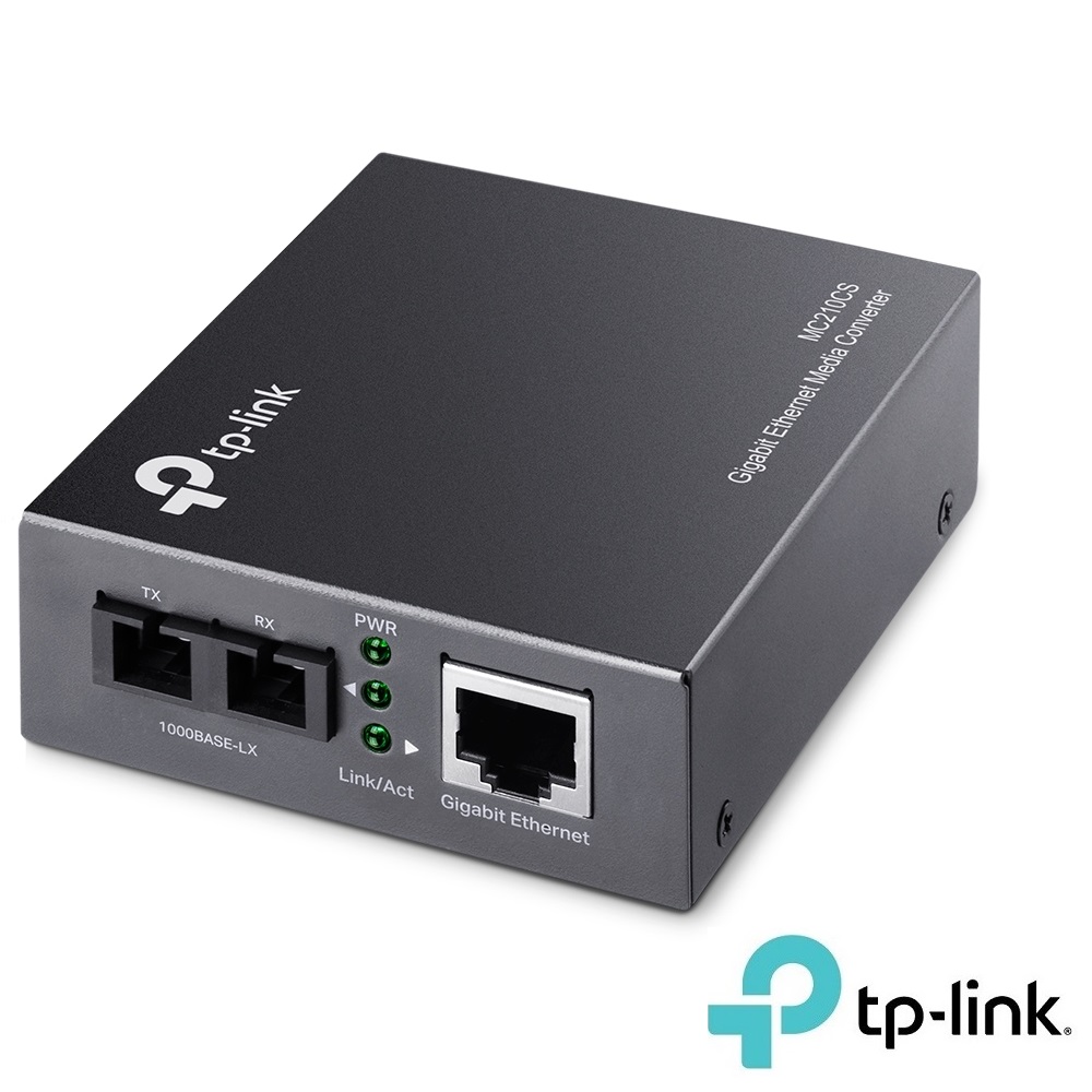 Gigabit Media Converter SC/SM 15Km (TP-Link MC210CS)