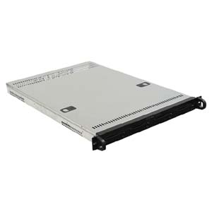 1U Rackmount Server Case w/ 4 Hot-Swappable Drive Bays, RPC-1004