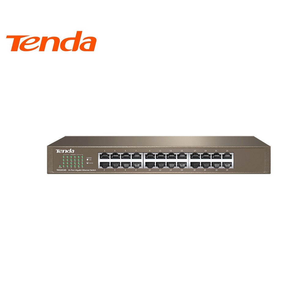 24-Port Gigabit Ethernet Switch Tenda (TEG1024D v7.0)