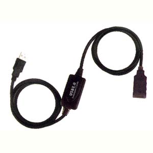 80Ft USB2.0 Active Repeater Cable A-Male/Female 80Ft USB2.0 Active Repeater Cable A-Male/Female