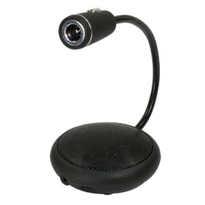 Webcam Stand with Speaker & Mic