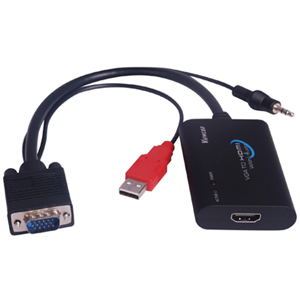 VGA/Audio to HDMI Converter