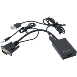 VGA/Audio to HDMI Converter VGA/Audio to HDMI Converter
