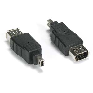 FireWire Gender Changers
