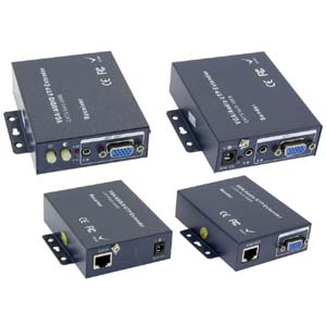 650Ft (200m) VGA/Audio Extender Via Ethernet Cable 650Ft (200m) VGA/Audio Extender Via Ethernet Cable