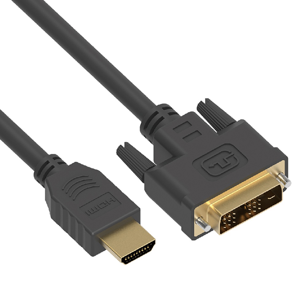 6Ft HDMI Male to DVI Male Cable