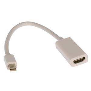 Mini Display Port Male to HDMI Female Adapter Mini Display Port Male to HDMI Female Adapter