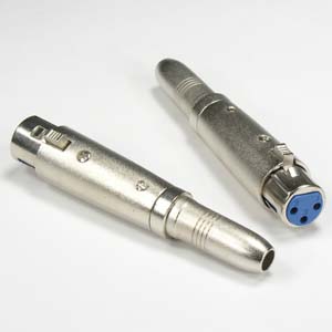 XLR/1/4" Adapters