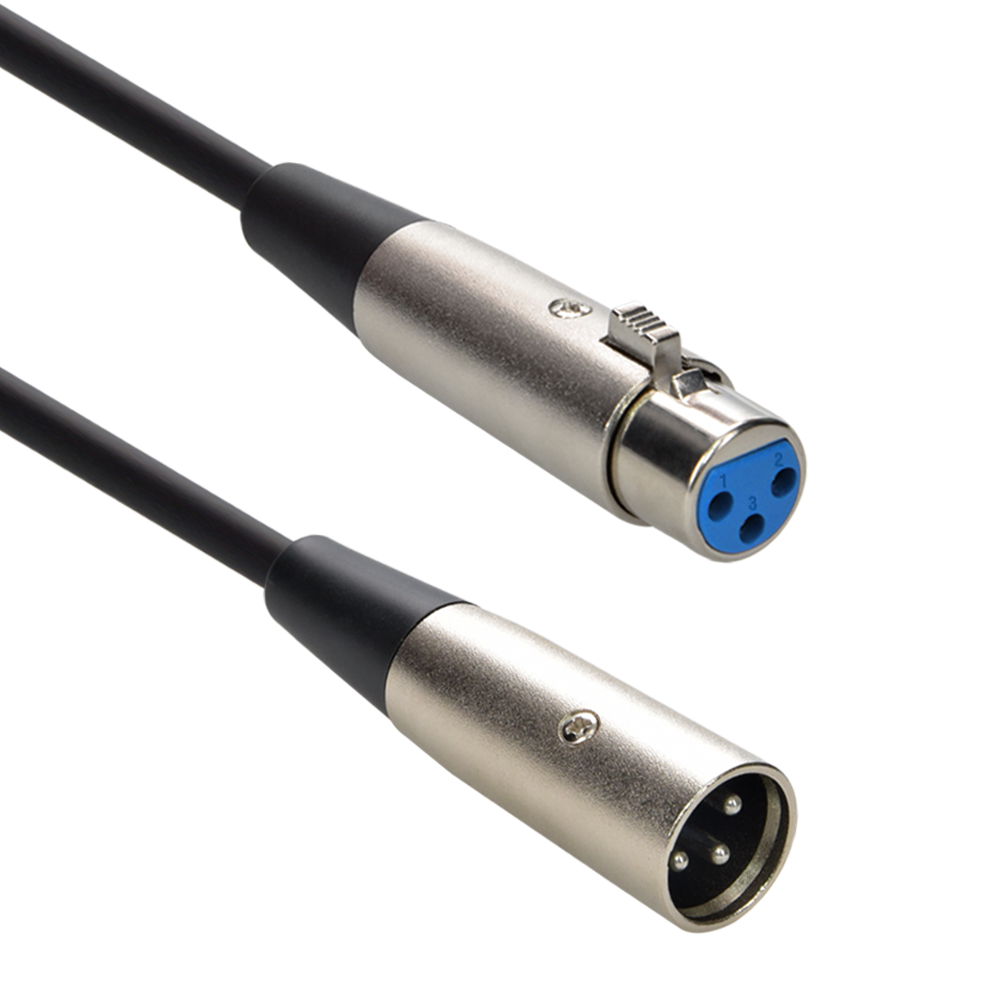 15Ft XLR 3P Male/Female Balanced Audio Microphone Cable