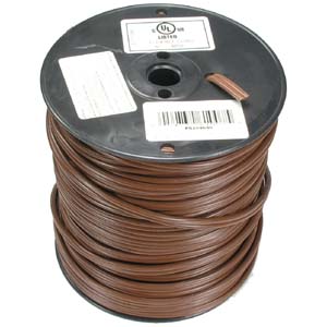 250Ft 16/2 SPT-2 Lamp Wire, Brown
