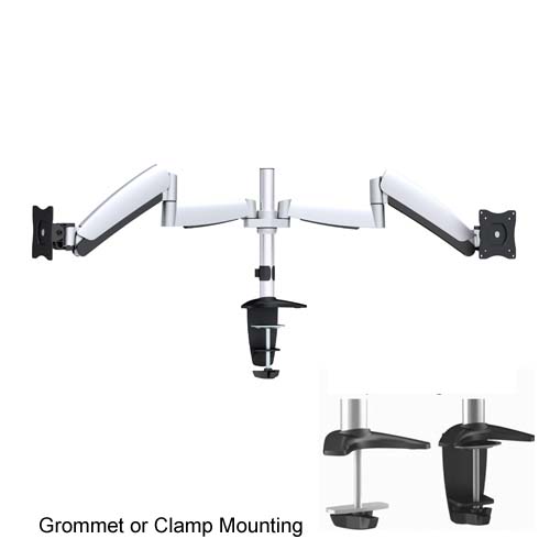 Dual Monitor Deskmount 13~23", Counterbalance LDT04-C024 Dual Monitor Deskmount 13~23", Counterbalance LDT04-C024