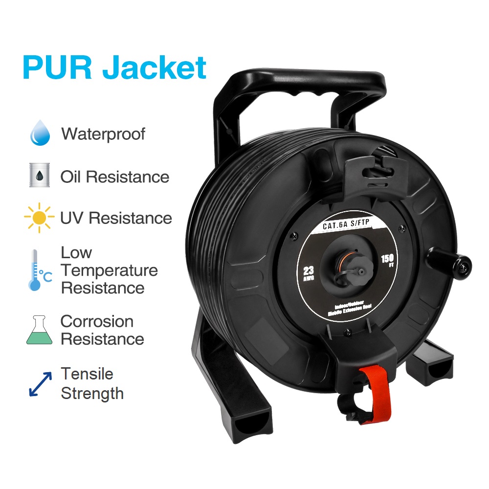 Cable Reel\Hose Reel, buy Ethernet Cables and Reels CAT5e, CAT6, CAT6a  Retractable Data / Network Cable Reel on China Suppliers Mobile - 159392813