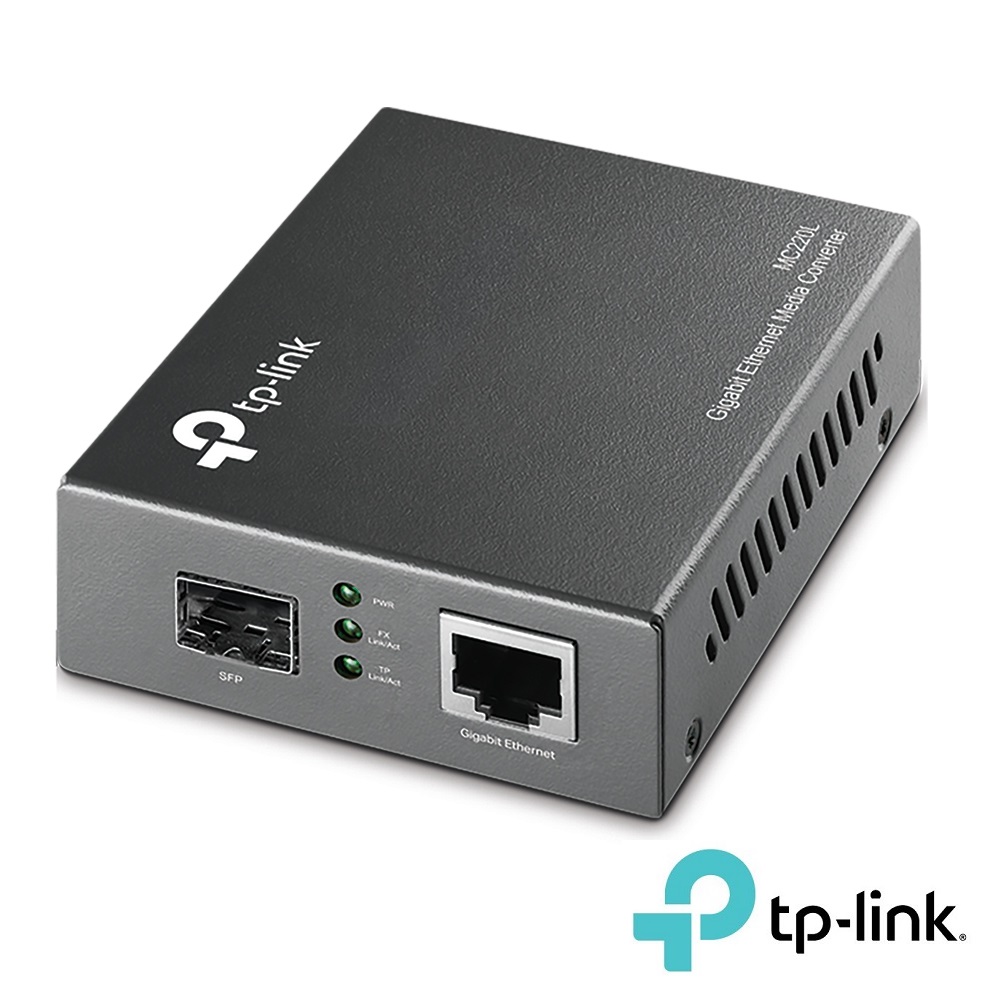 Gigabit Ethernet Media Converter (TP-Link MC220L)