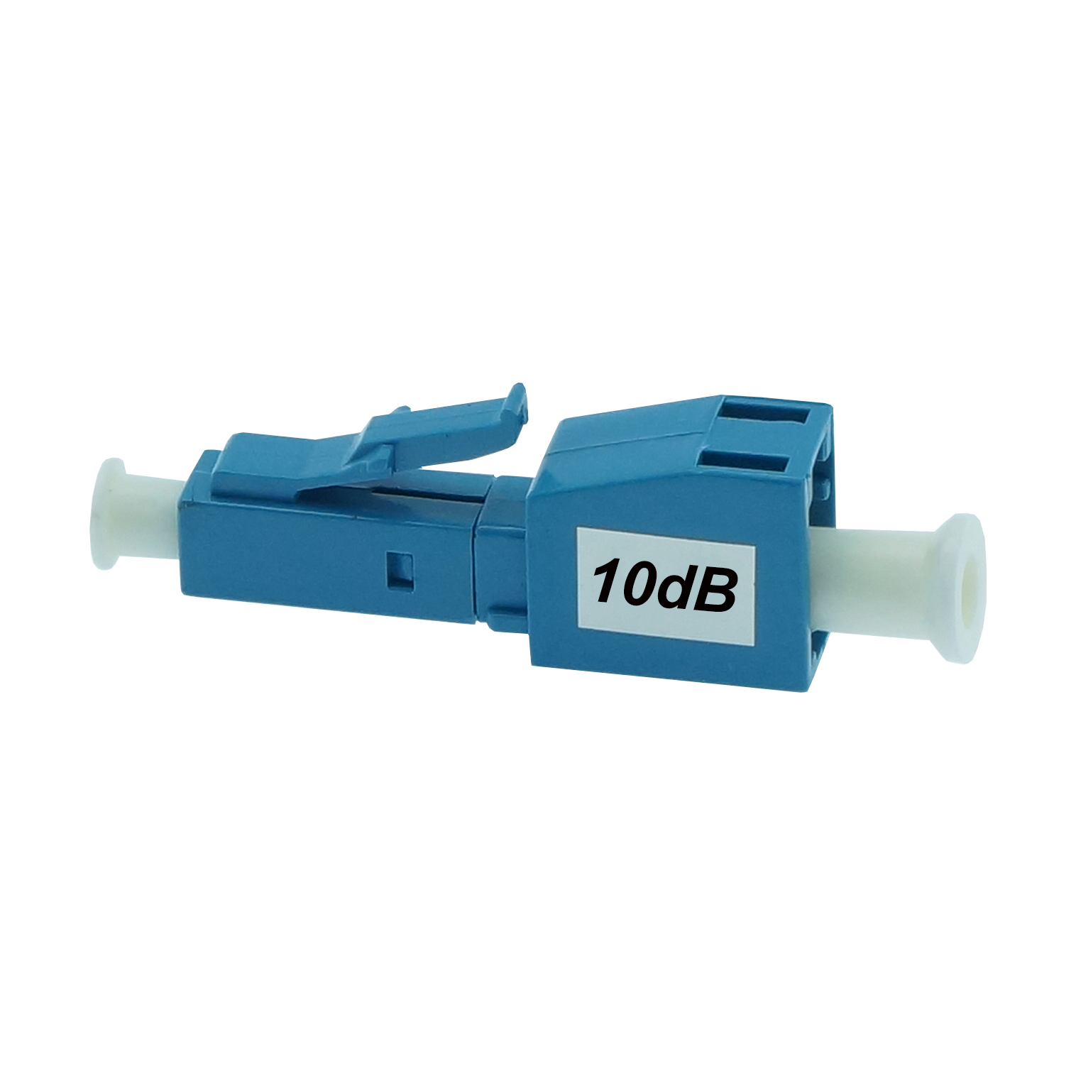 LC/UPC SM Attenuator F-M 10dB Plastic Blue