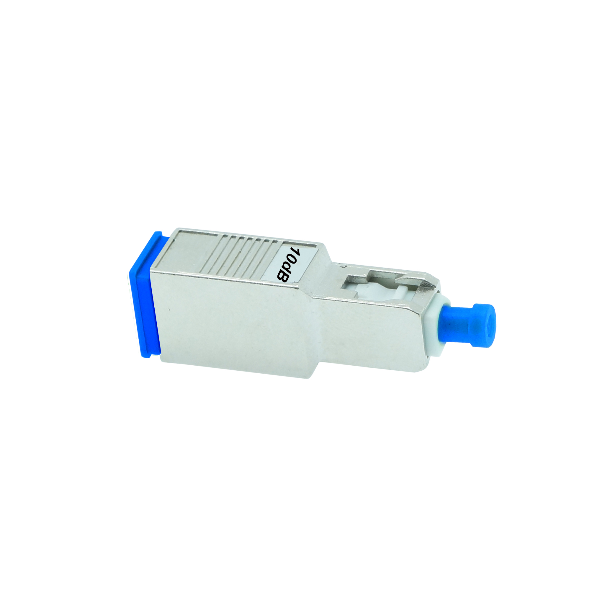 SC/UPC SM Attenuator F-M 10dB Metal Blue