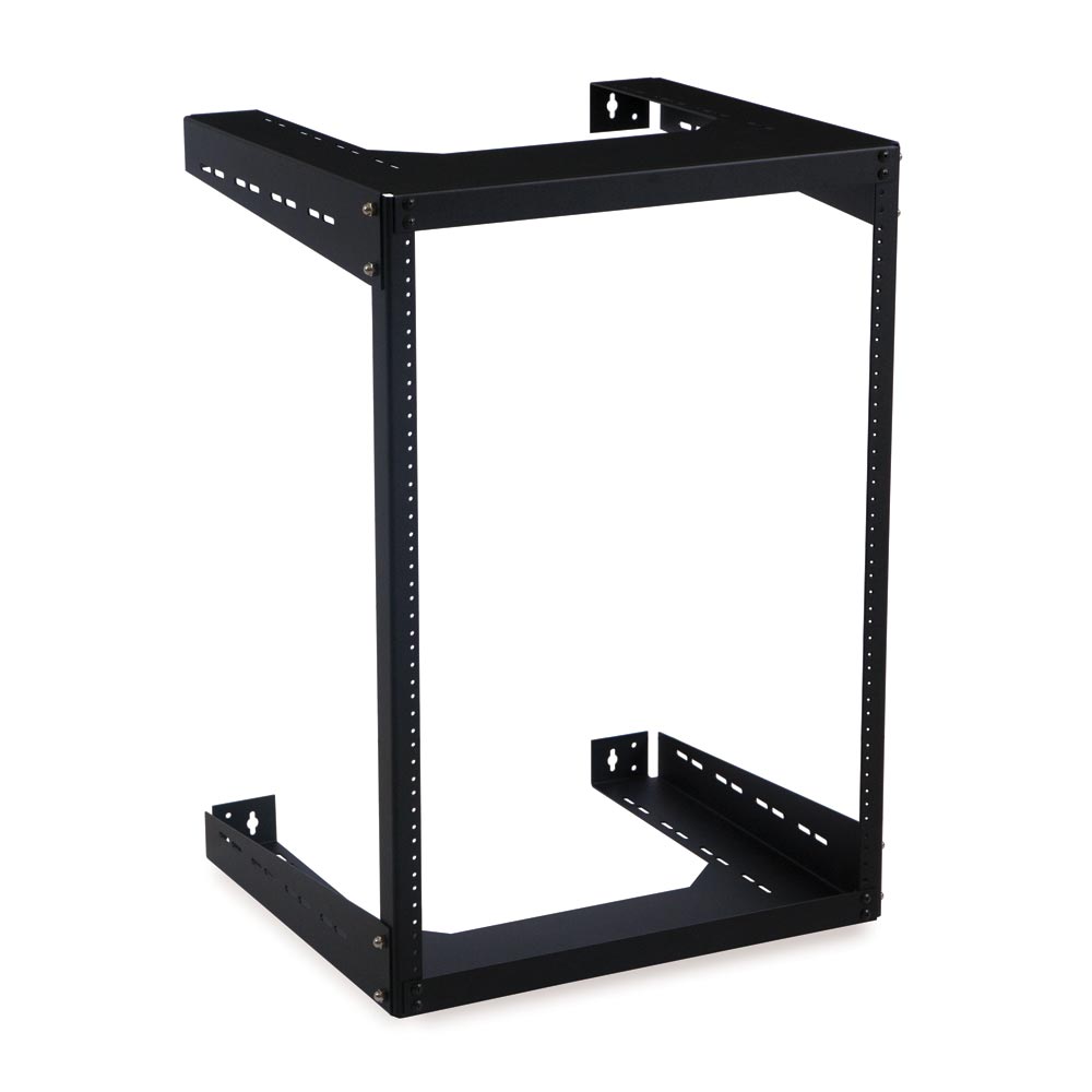 15U 18" Deep Open Frame Wall Rack