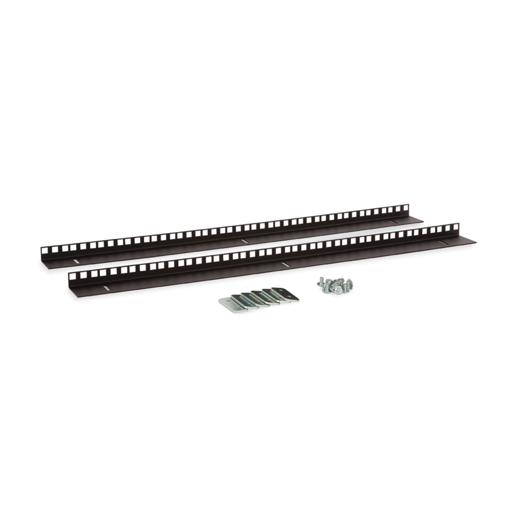 15U LINIER Wall Mount Vertical Rail Kit - Cage Nut