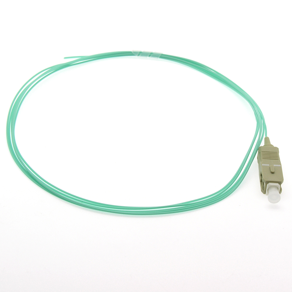 2m SC/UPC OM4 Multimode Pigtail Aqua