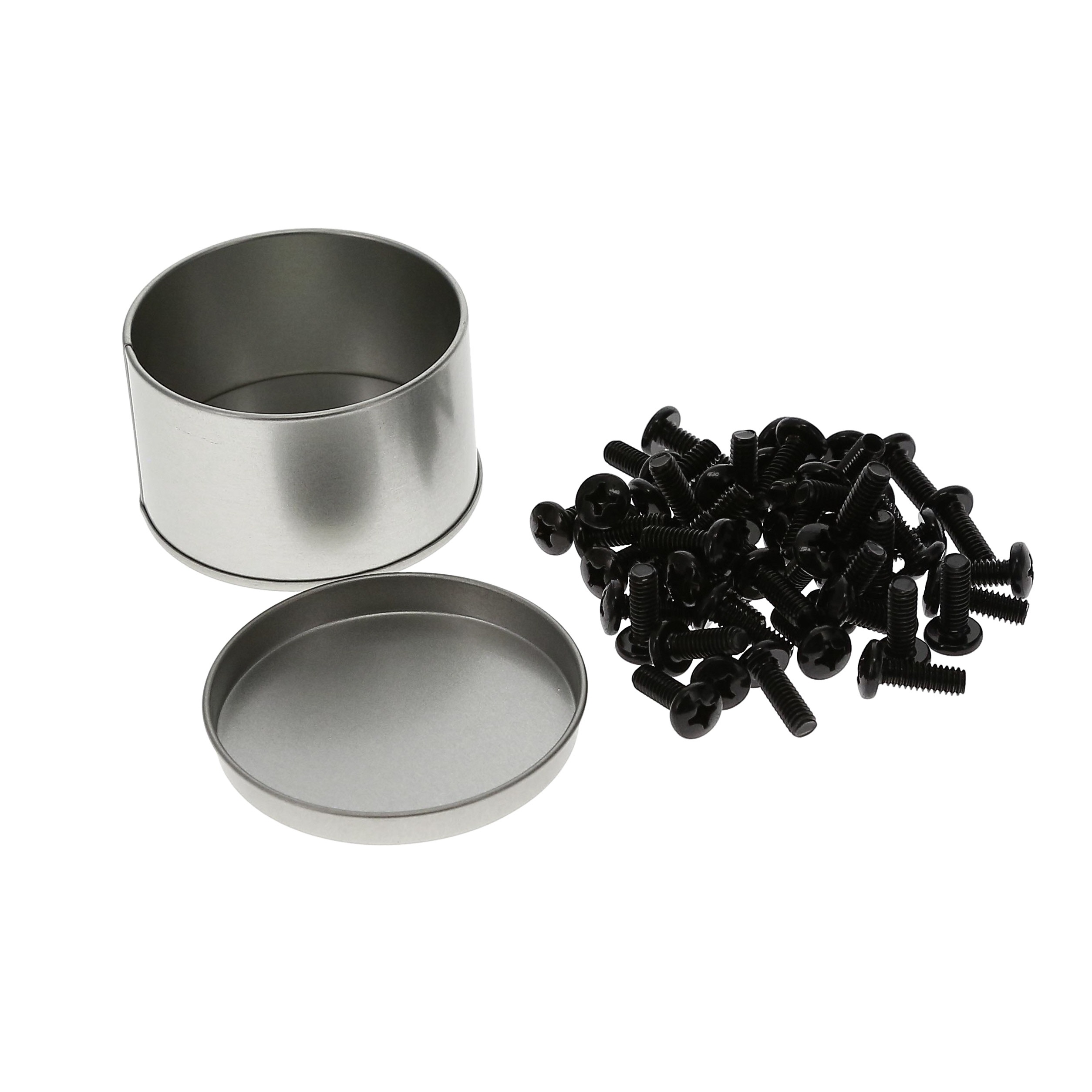 12-24 Rack Screws, Black 50-Pack