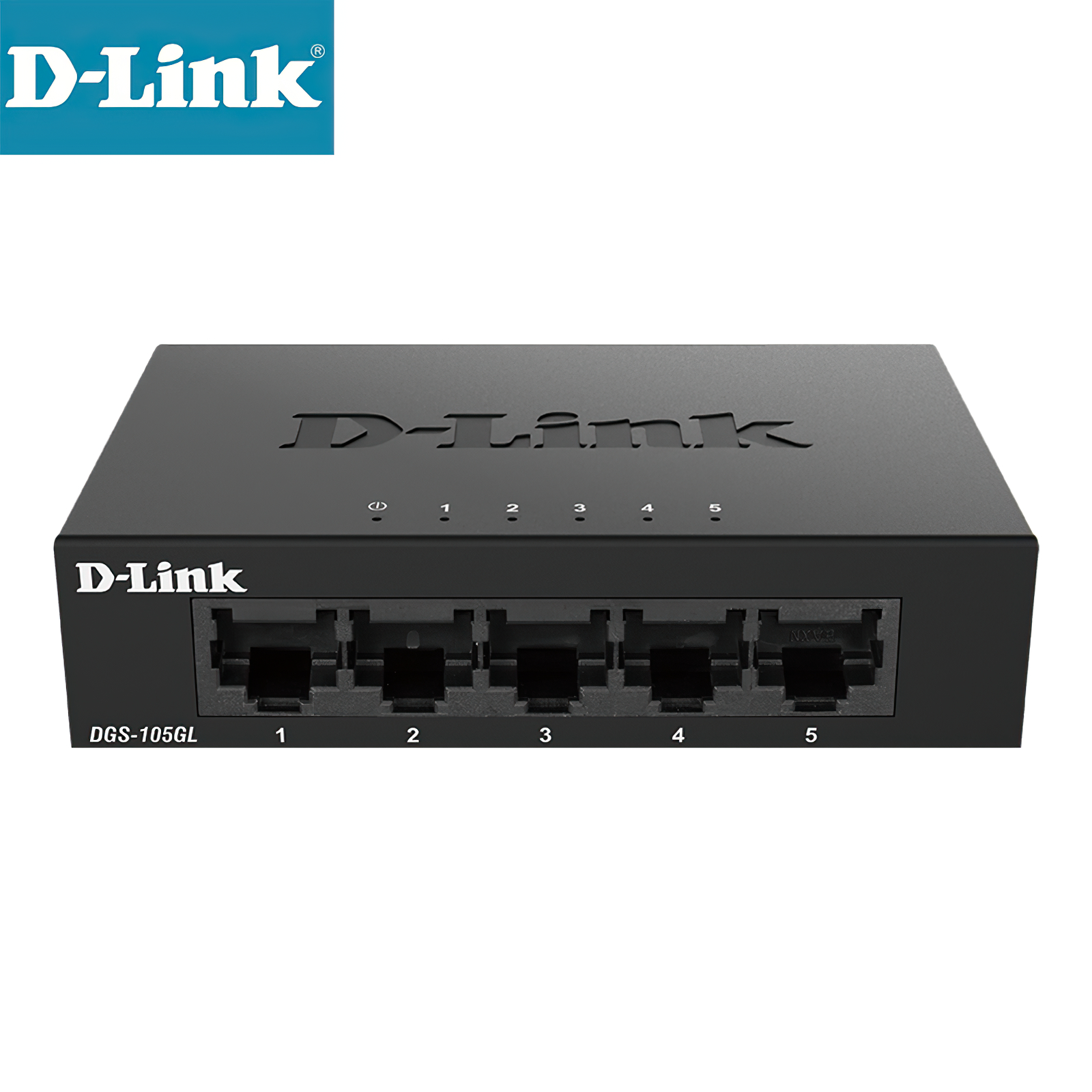 Img for product 5 Port Unmanaged Gigabit Switch D-Link DGS-105GL