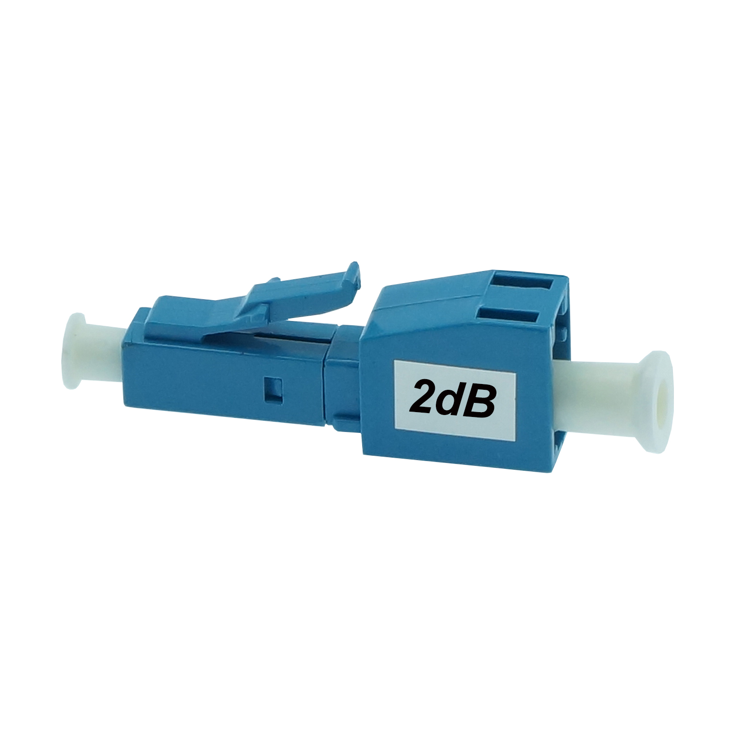 LC/UPC SM Attenuator F-M 2dB Plastic Blue