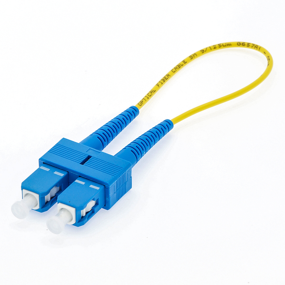 SC Singlemode Fiber Optic Loopback Cable