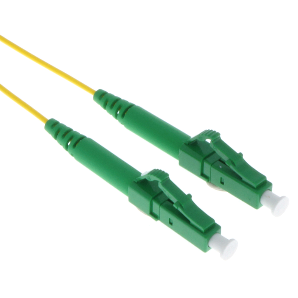 3m LC/APCLC/APC Singlemode Simplex 1.2mm Slim Fiber Optic Patch Cable