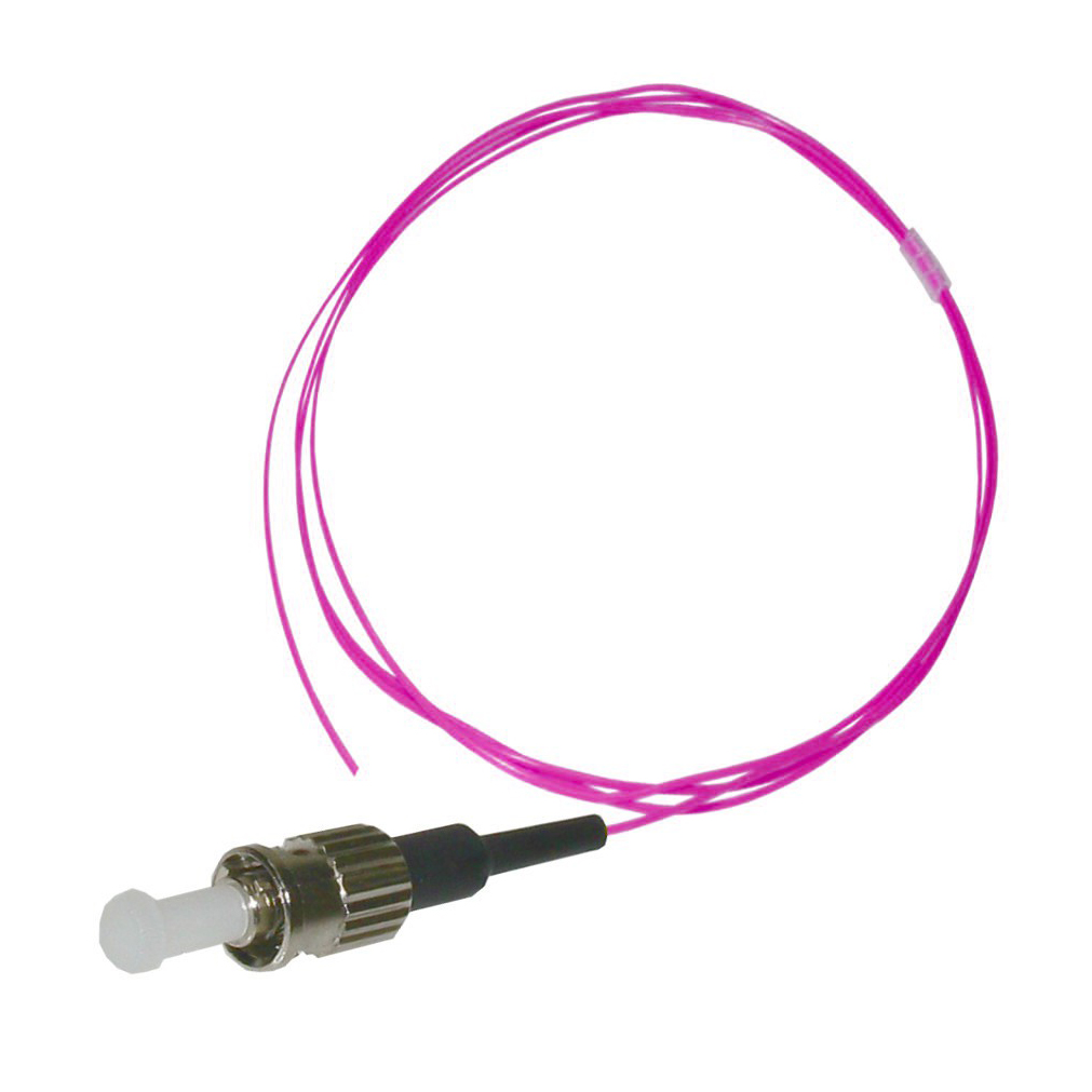 3m ST/UPC OM4 Multimode Pigtail Erika Violet