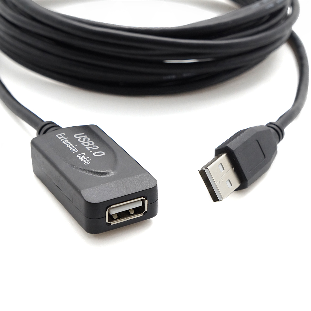 15Ft USB2.0 Active Extension/Repeater A-Male/Female