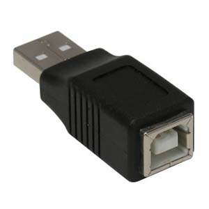 USB A-M/B-F Gender Changer