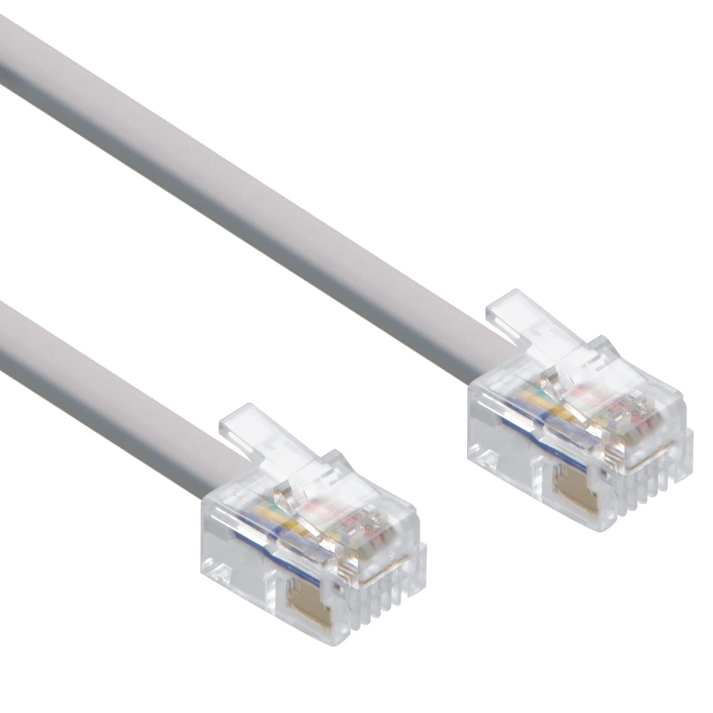 25Ft RJ12 Modular Cable Reverse