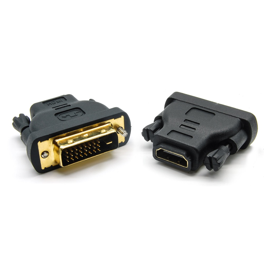 DVI-D Dual Link-M (24+1) to HDMI-F Adapter