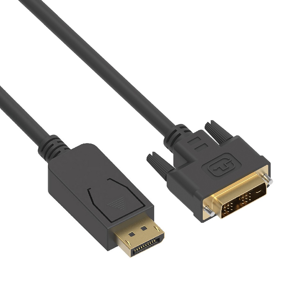 3Ft Display Port Male to DVI Male Cable