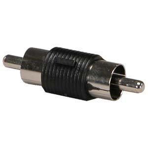 RCA M/M Coupler Plastic