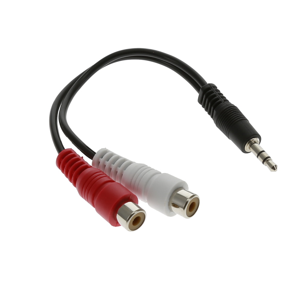 Cable de audio de 3,5mm (1/8) a rca - AH205R - MaxiTec