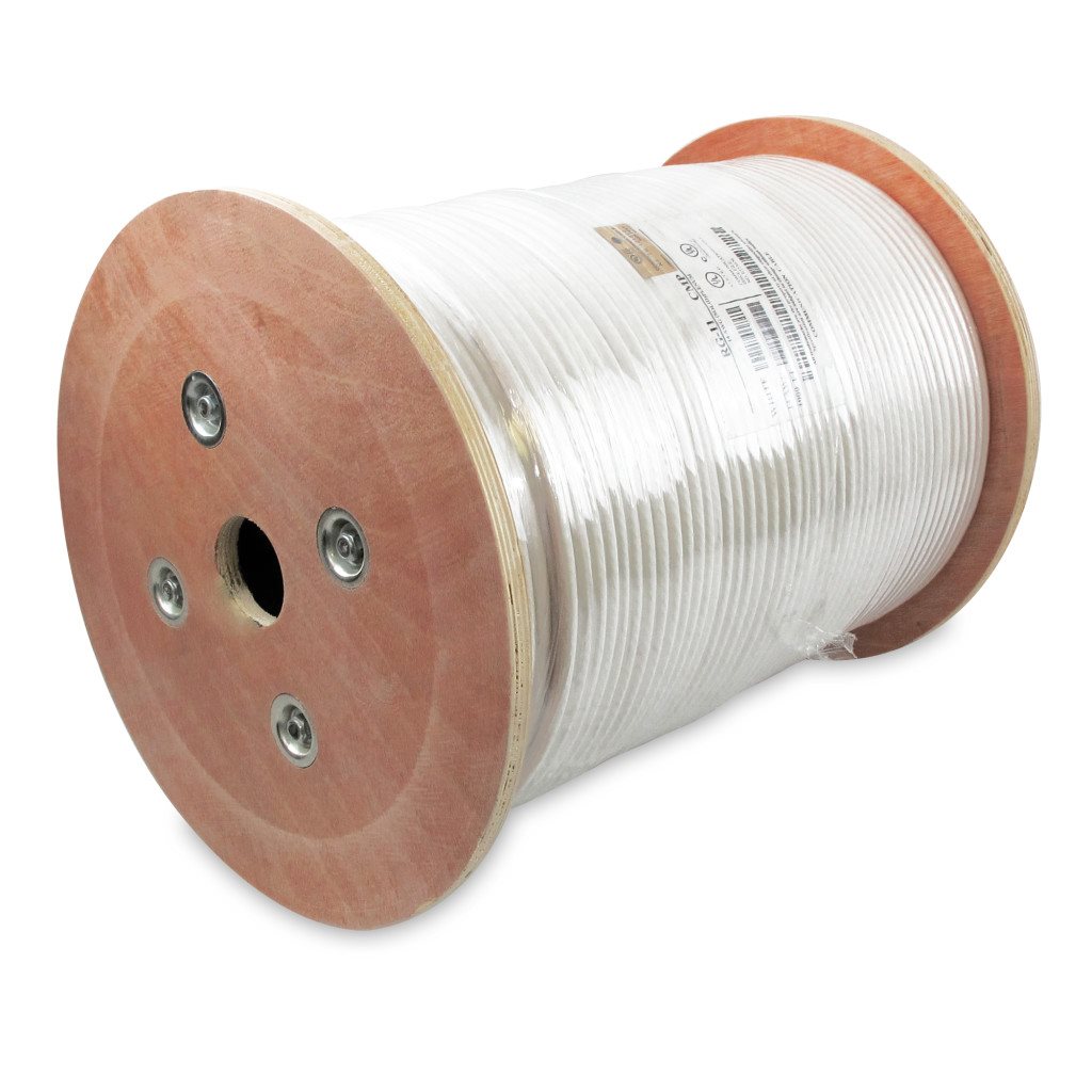 1000Ft RG11 Coax Wire Shielded Plenum CMP