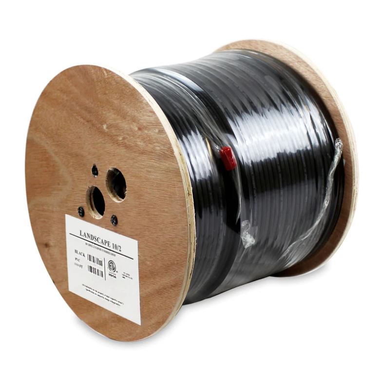 500FT 10AWG/2C Stranded Copper 104 Strand Landscape Cable