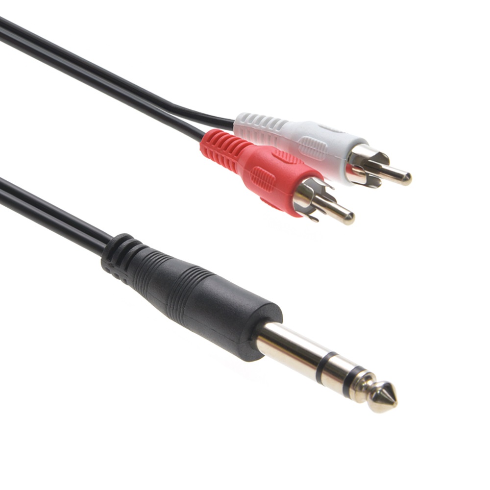 15FT Audio Cable - Male XLR to RCA Male Plug