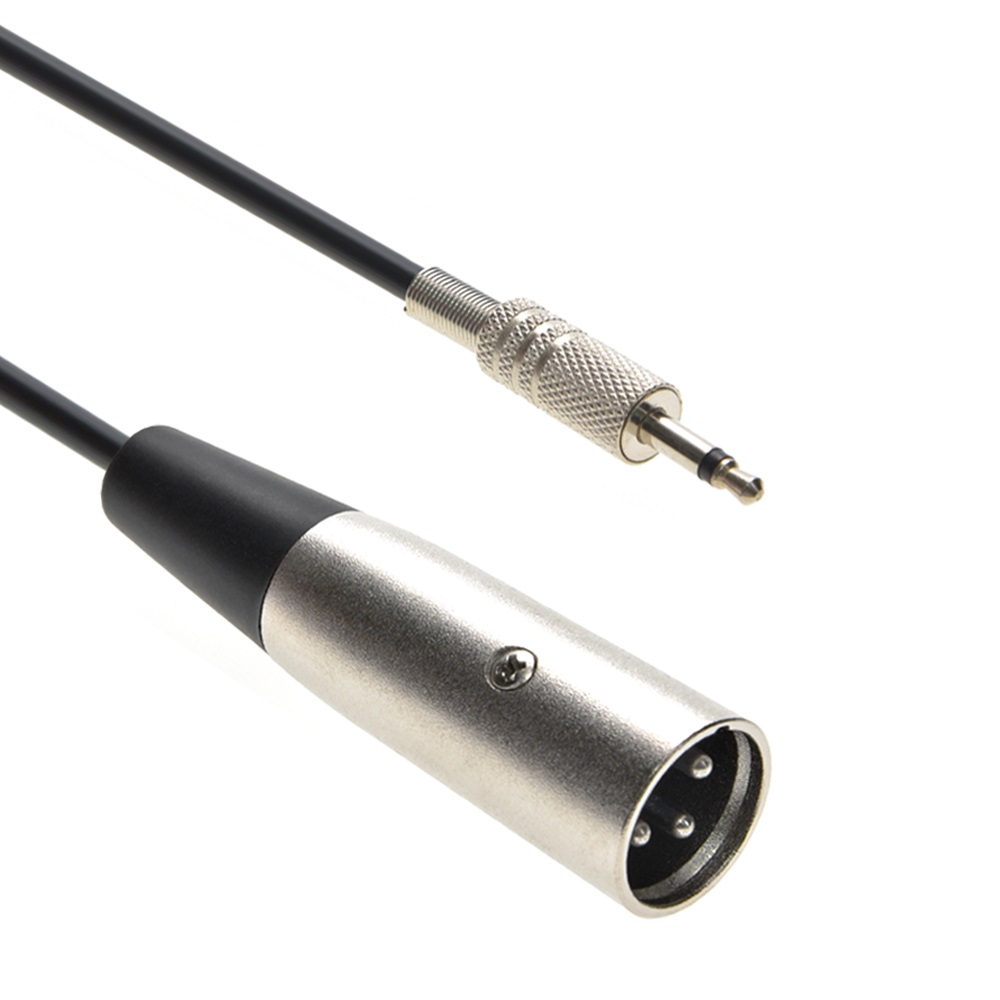 6Ft XLR Male to 3.5mmm Mono Male Cable