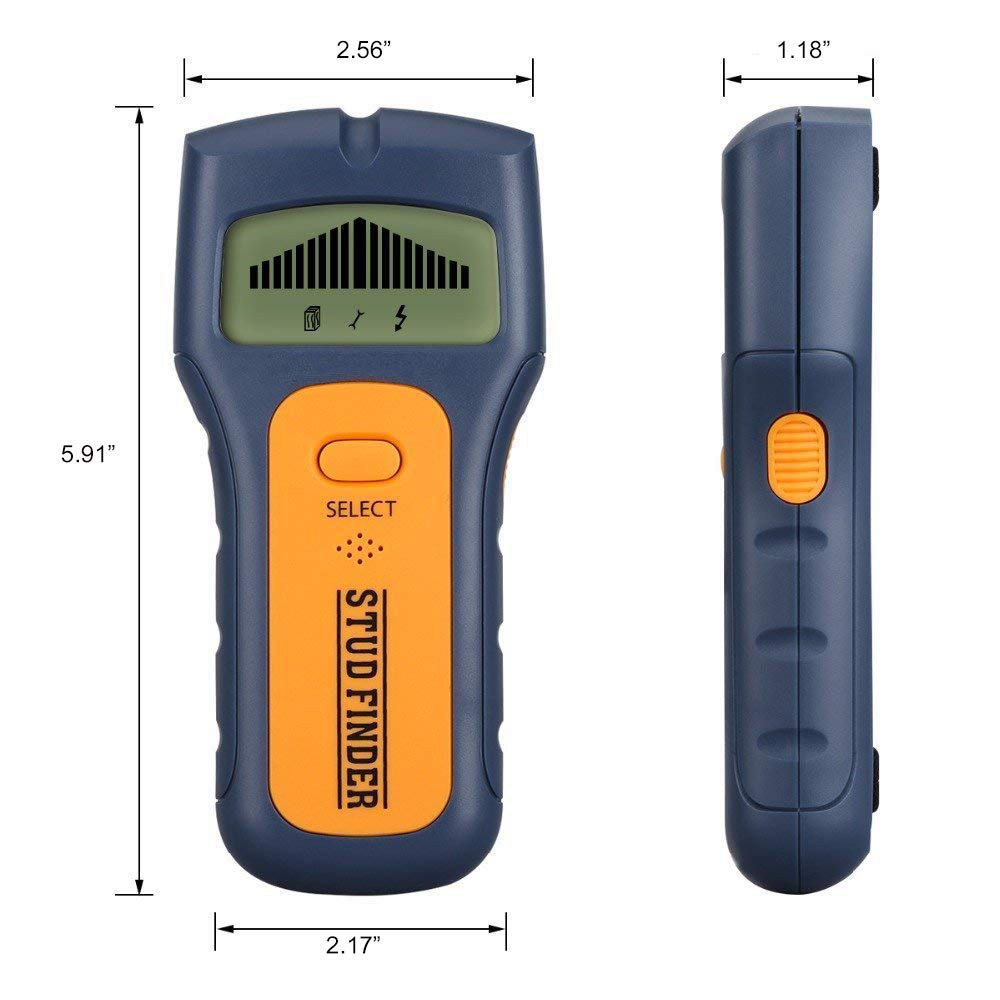 LCD Display Multi Scanning Multi Function 3 in 1 Stud Sensor - Bestlink