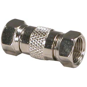 F-Type Dual Male Inline Coupler