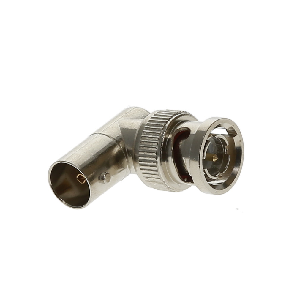 BNC Male/Female Right Angle Adapter