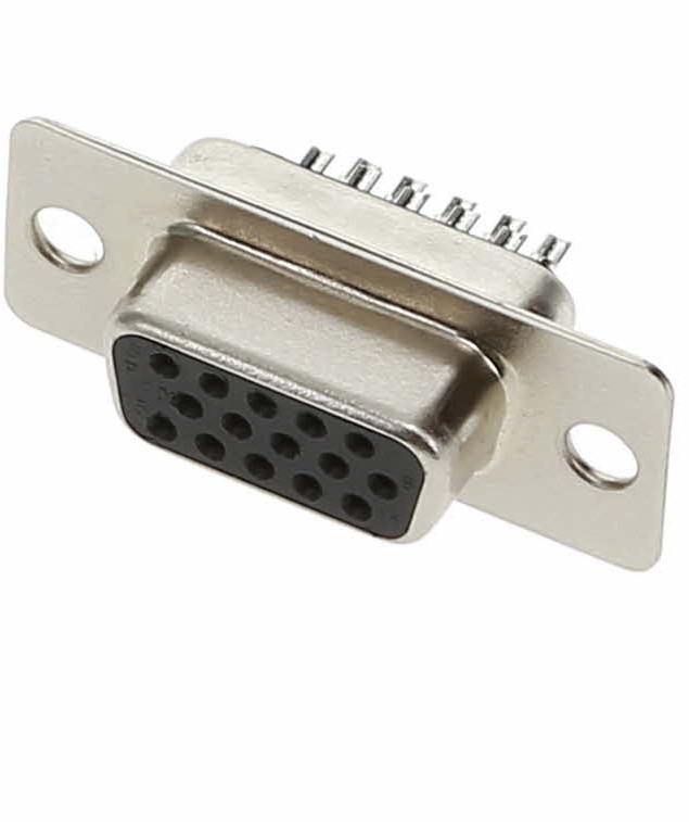 DB15 HD Female Solder Cup Connector