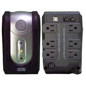 Powercom IMP-625U, 625VA, 3+3 Outlets, USB Port