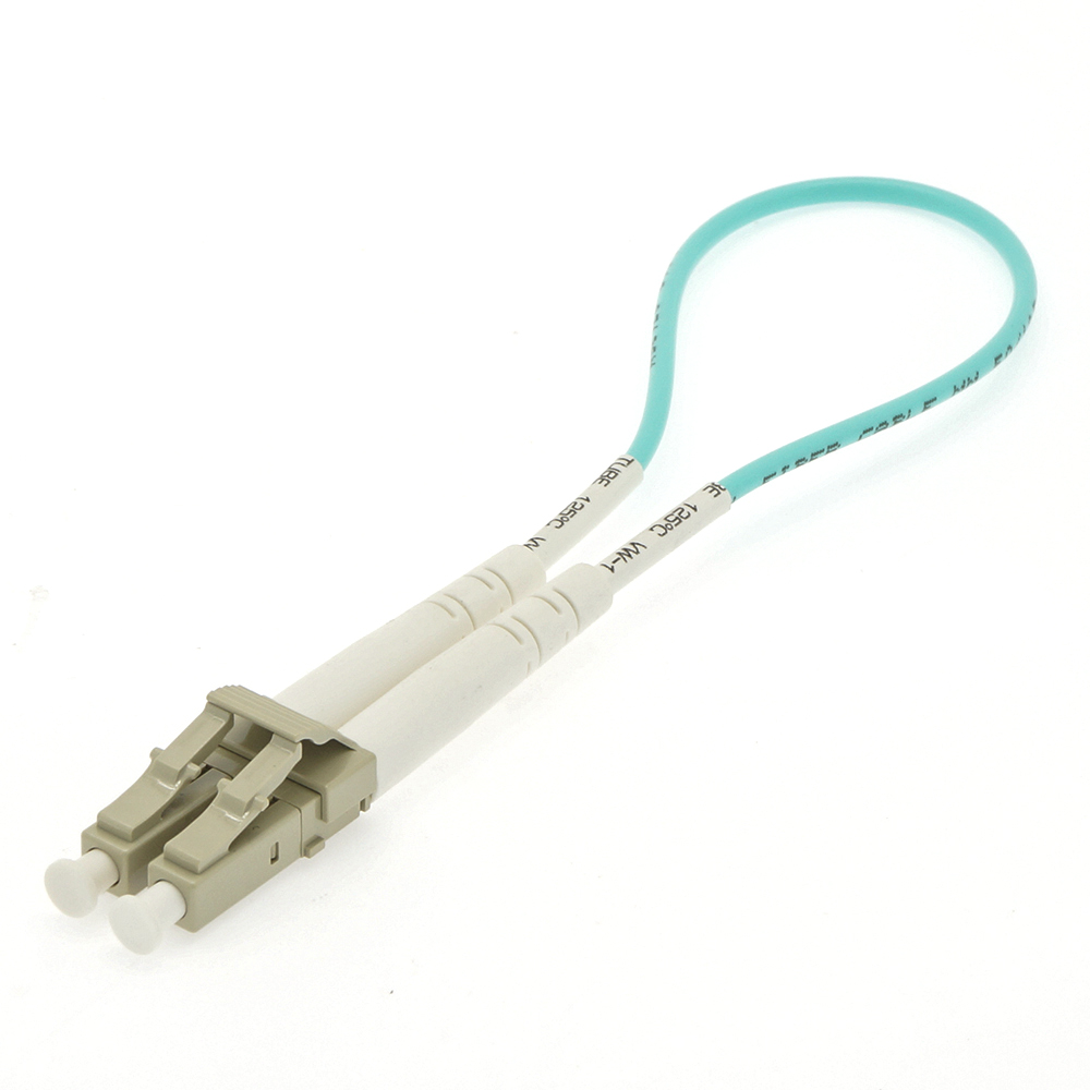 LC Multimode OM3 50/125 Fiber Optic Loopback Cable